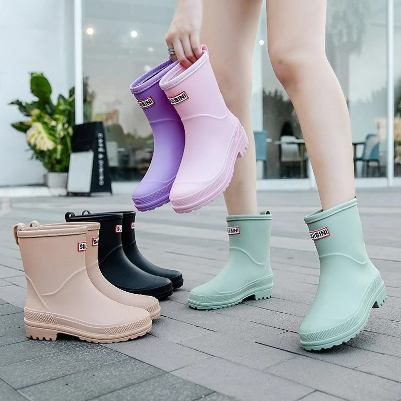 Isla | Stylish Waterproof Rain Boots