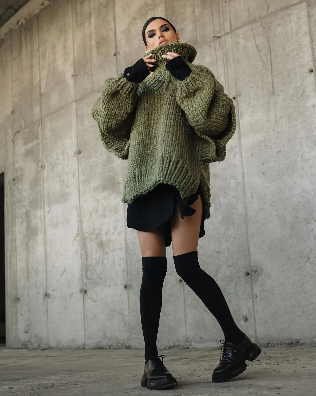 Women’s Chunky Oversized Knit Jumper