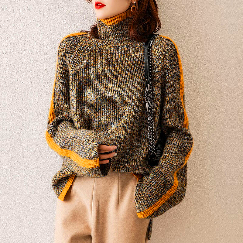 Florence | Cozy Winter Turtleneck Sweater for Women