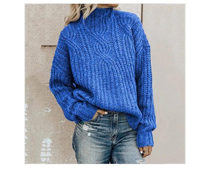 Penelope | Women's Winter Cable Knit Sweater