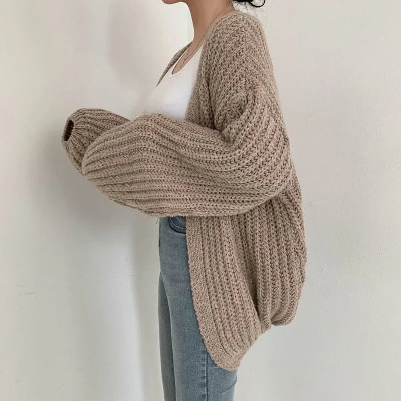 Women’s Chunky Oversized Knit Cardigan