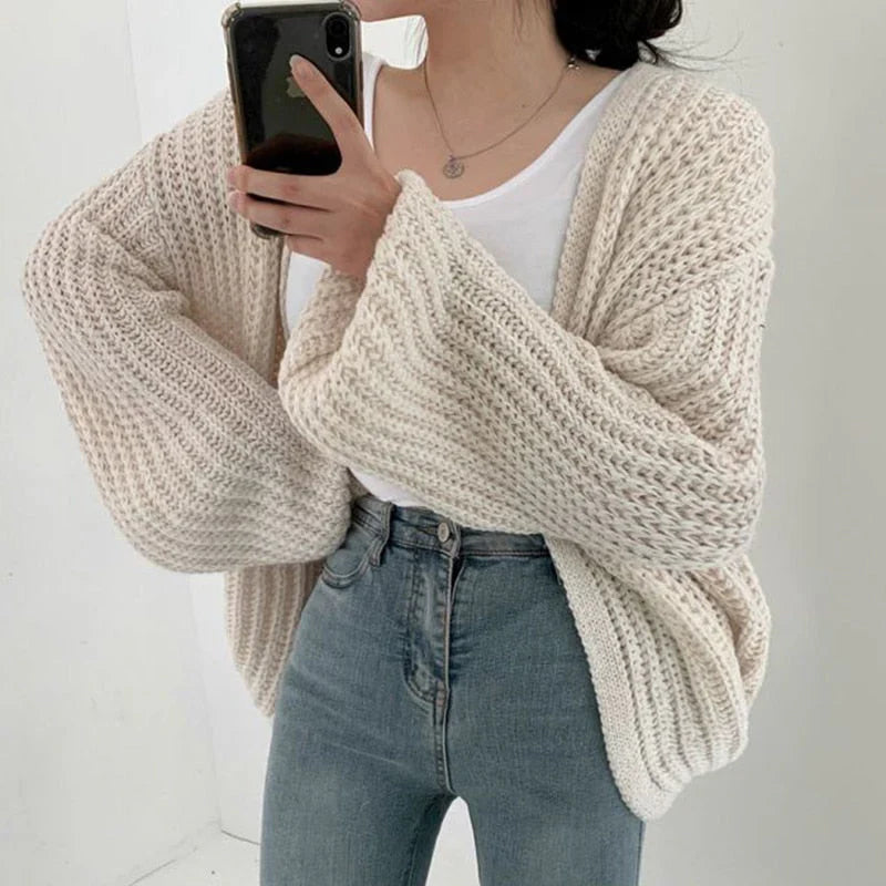 Women’s Chunky Oversized Knit Cardigan