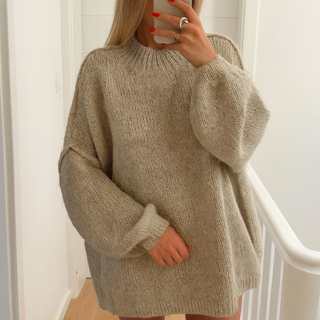 Oversized Cozy Knit Sweater