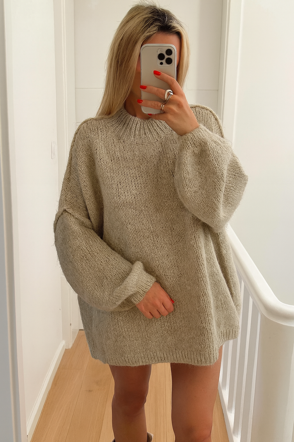 Oversized Cozy Knit Sweater
