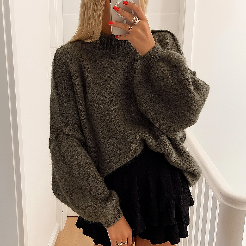 Oversized Cozy Knit Sweater
