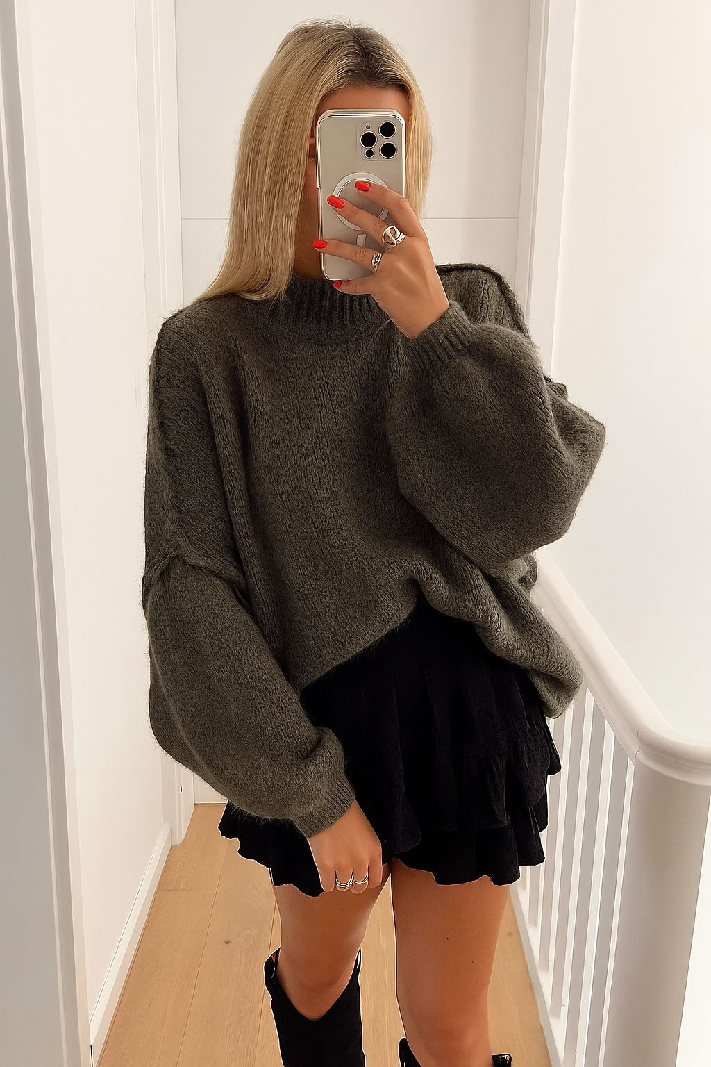 Oversized Cozy Knit Sweater