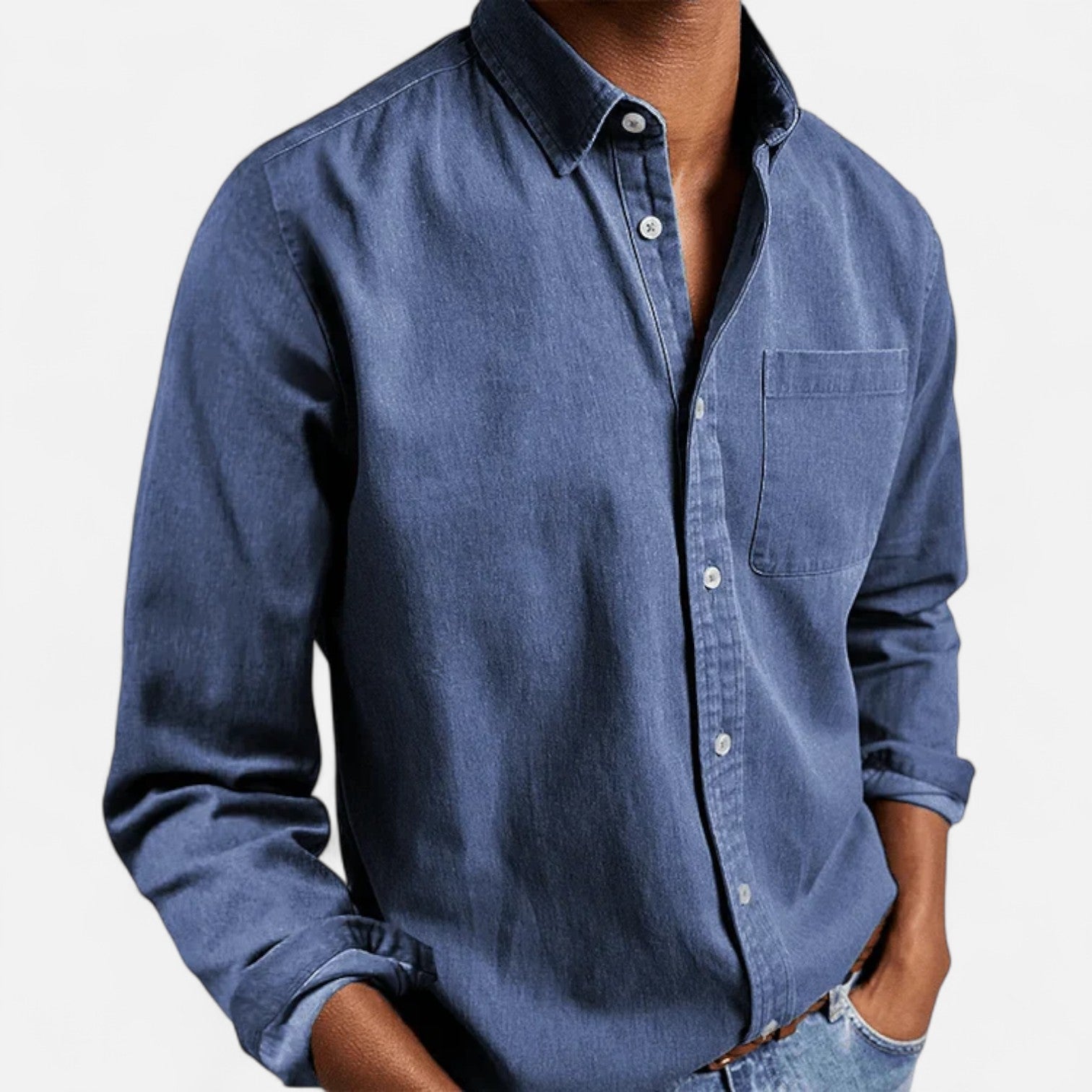 Men’s Casual Business Shirt – Refined Versatility, Everyday Sophistication